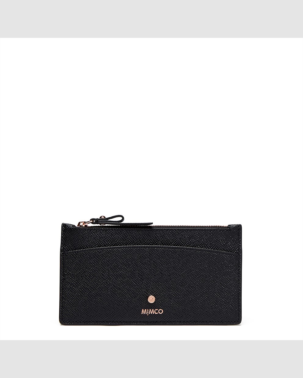 Black Rose Gold Sublime Slim Wallet - Coin Purses | Mimco