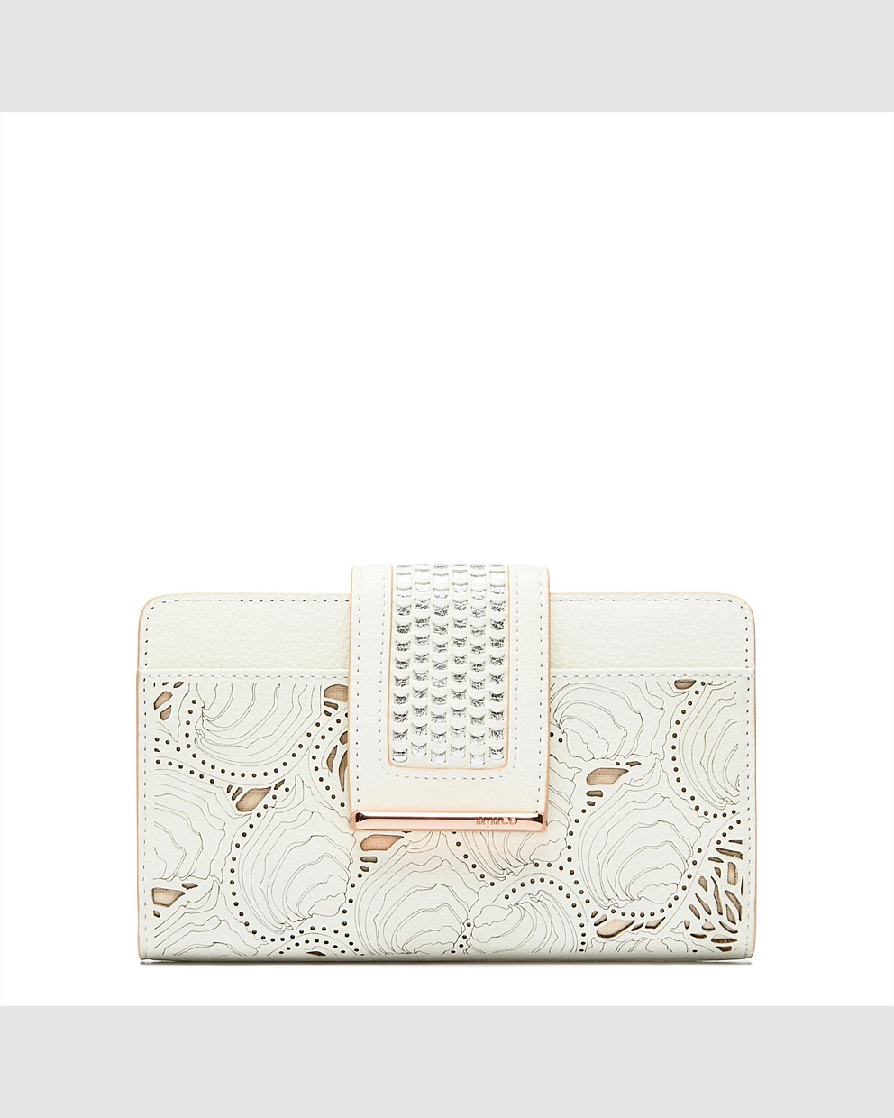 White VENUS EXTRA LARGE WALLET Sale Mimco