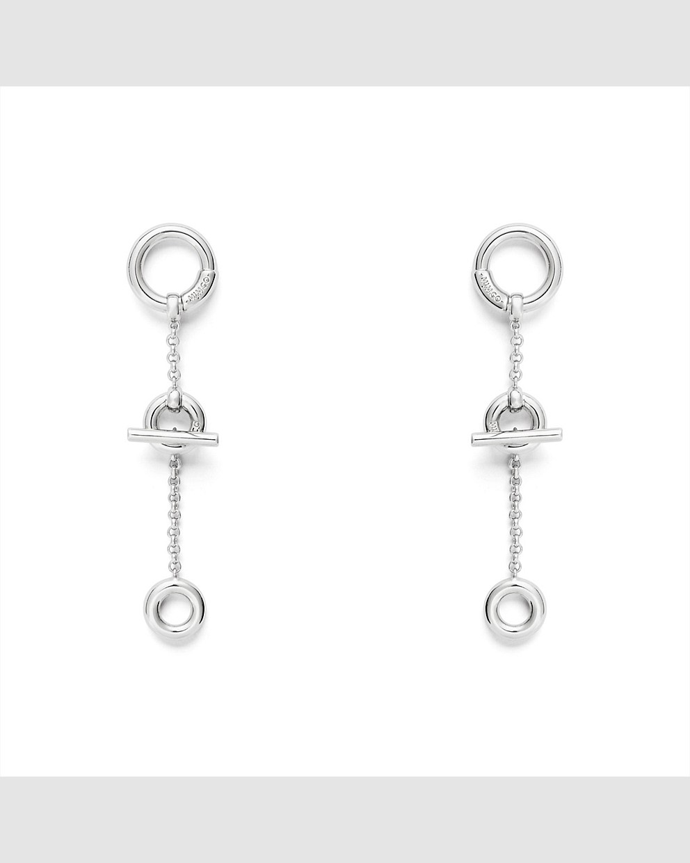 INTERLINK DROP EARRINGS