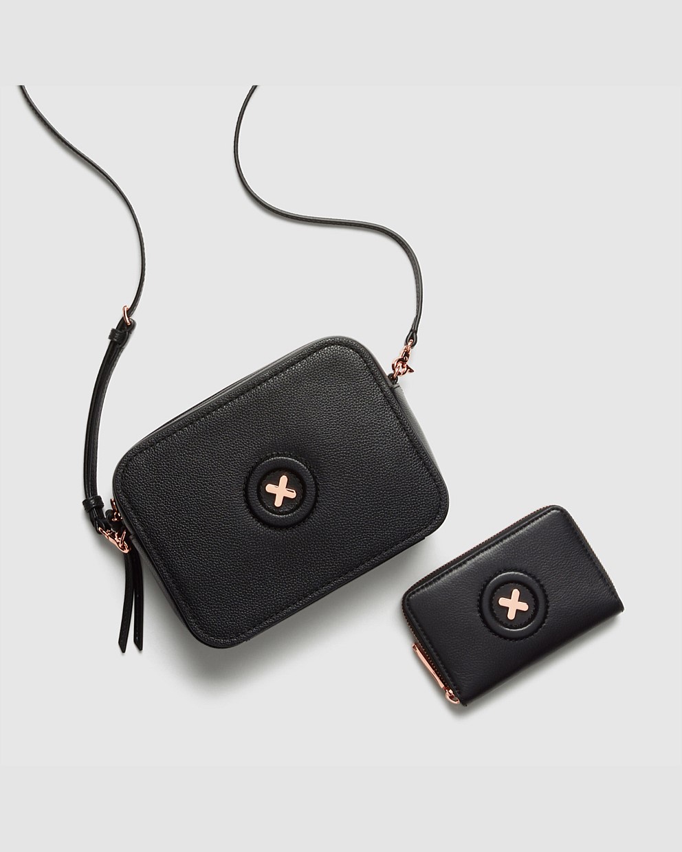 Black Rose Gold DAYDREAM GIFT SET Wallets Mimco