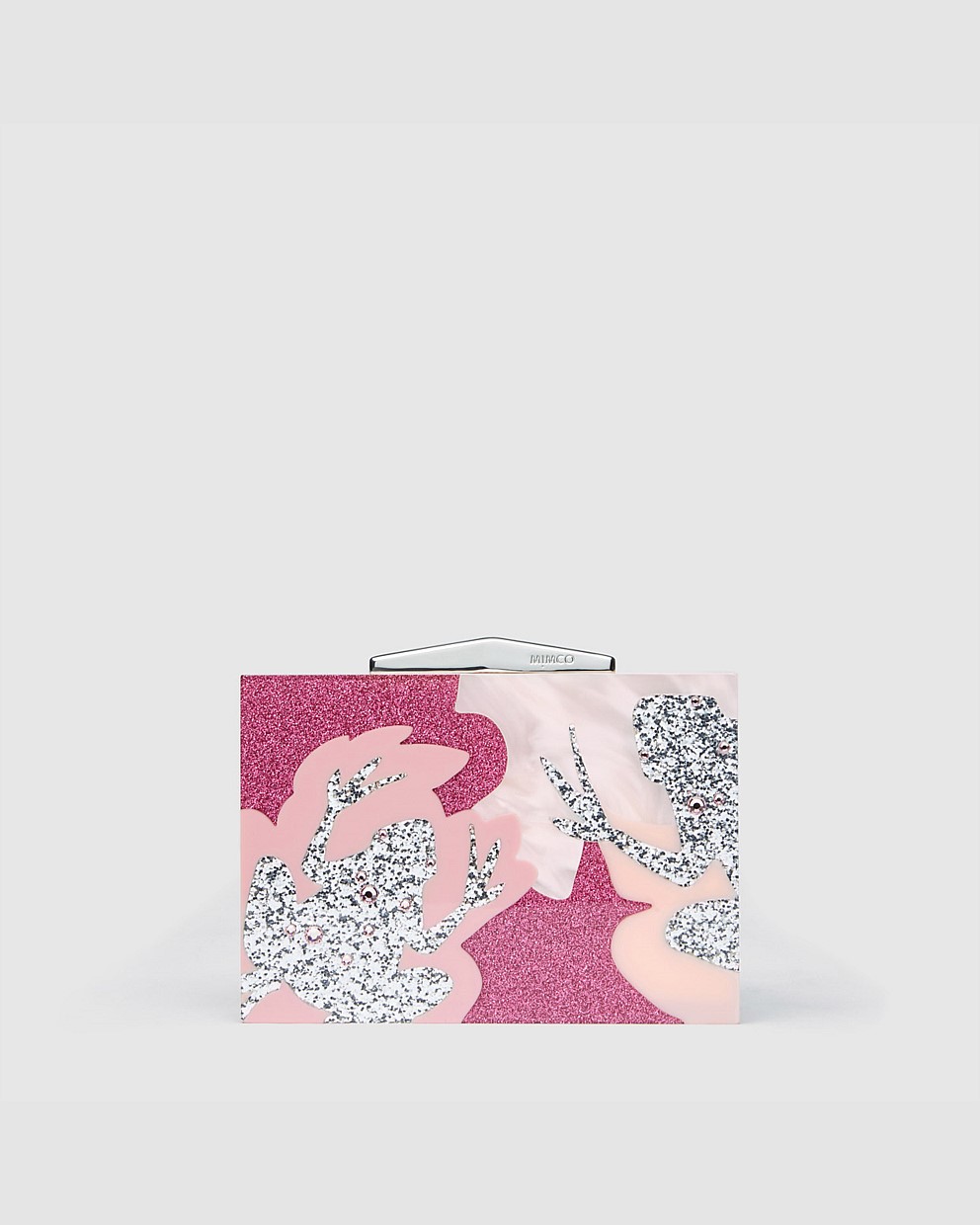 AZUREUS HARDCASE EVENING CLUTCH BAG