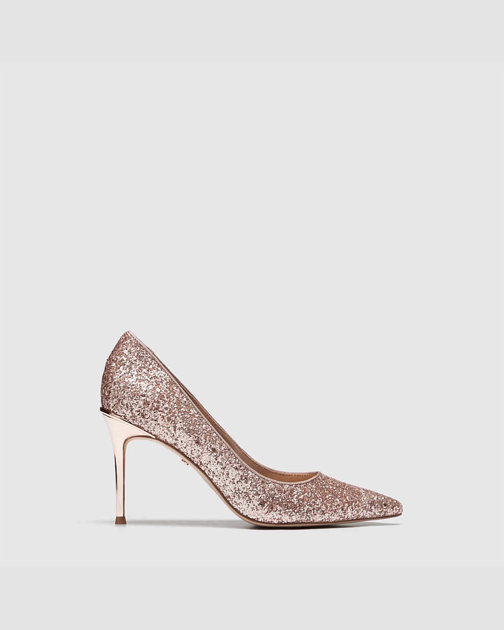 carve glitter pump heels