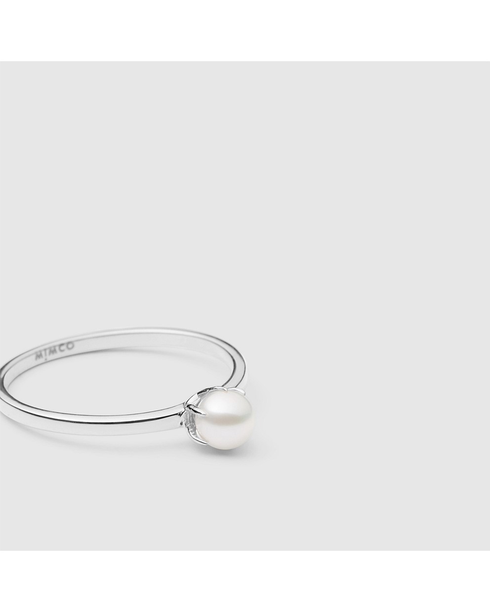 Silver Radiant Sterling Silver Ring Rings Mimco