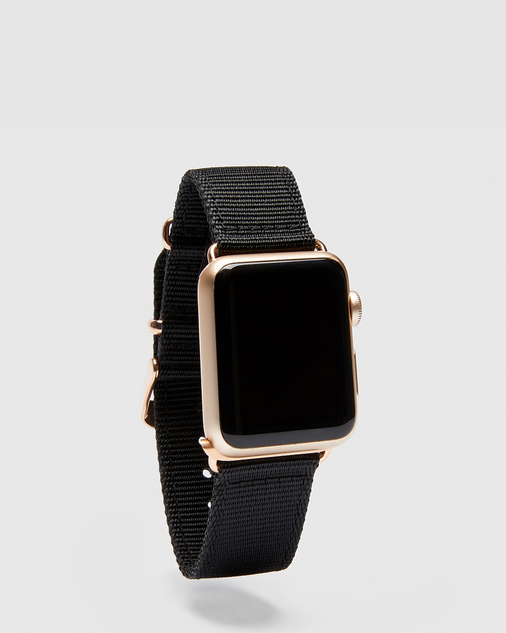Black 38mm Pivot Watch Band Jewellery Mimco