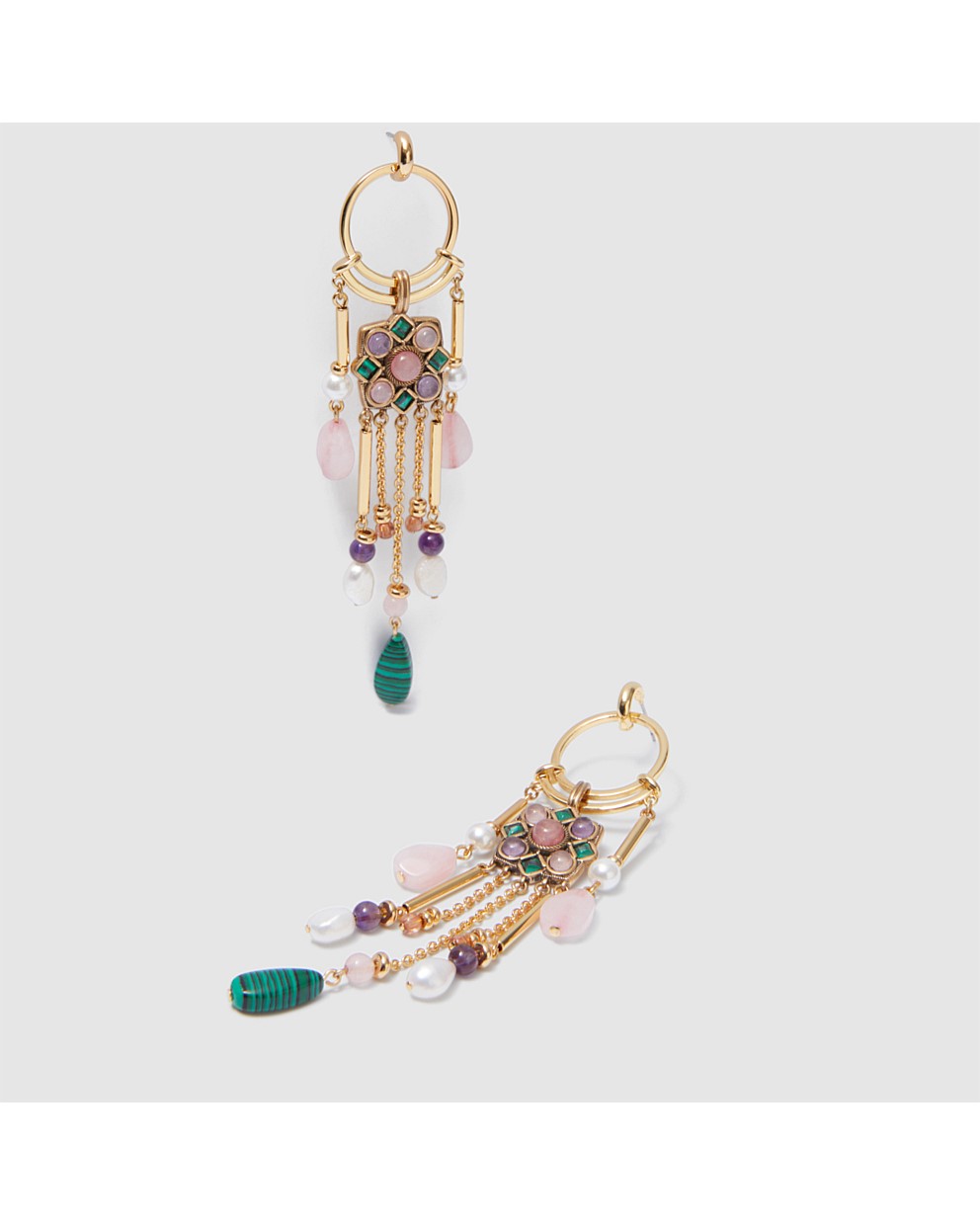 Ankara Statement Earrings