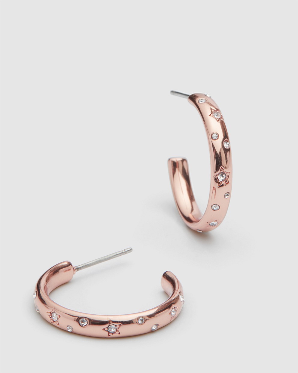 Stargazing Hoop Earrings