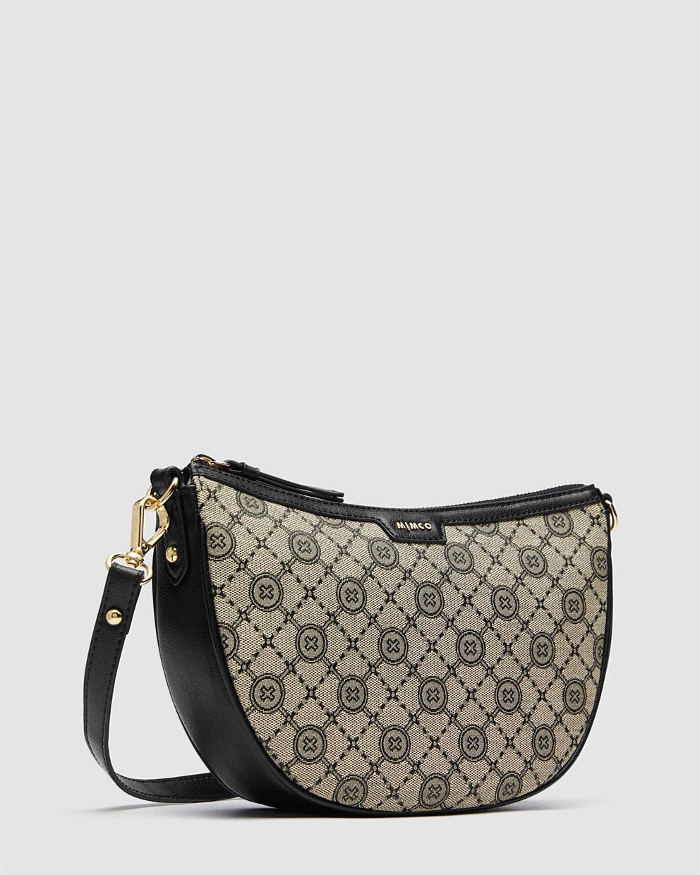 Mim-Gram Crescent Crossbody Bag