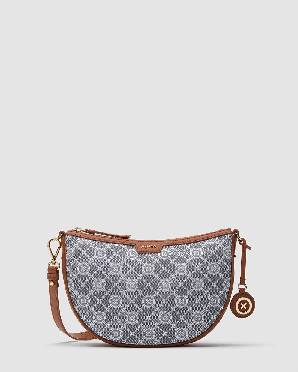 Mim-Gram Crescent Crossbody Bag