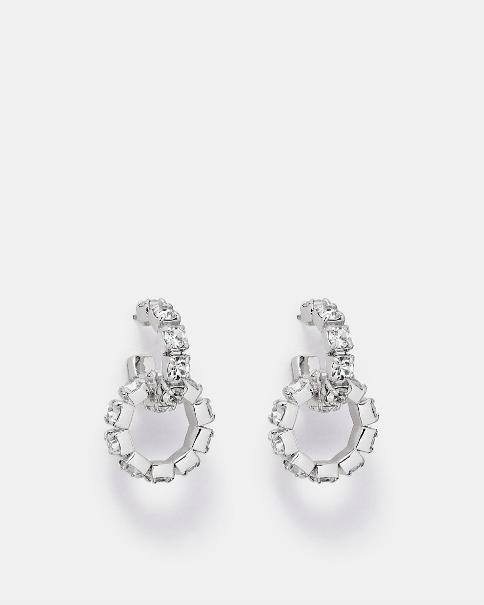 Glitter Hoop Earrings