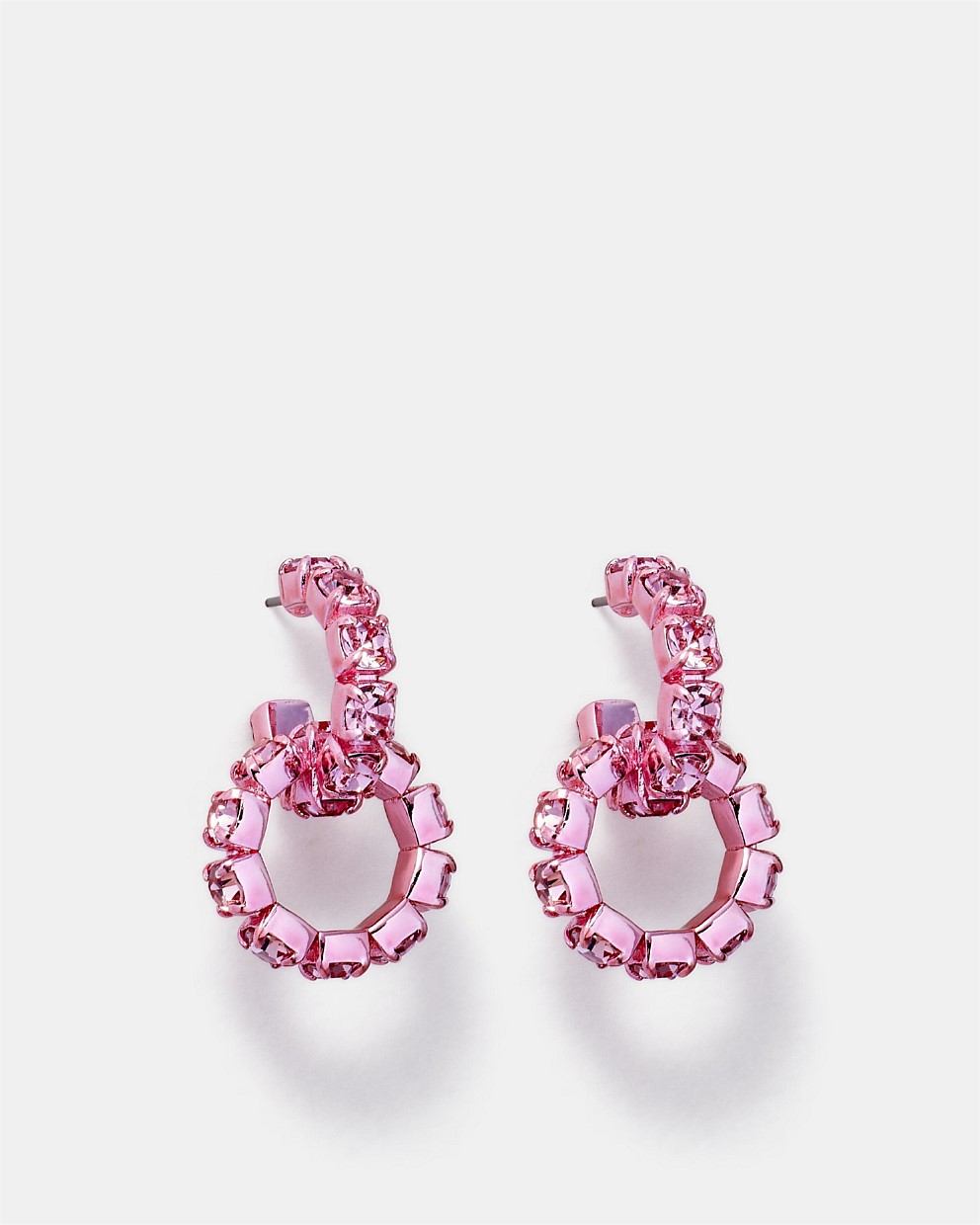 Glitter Hoop Earrings