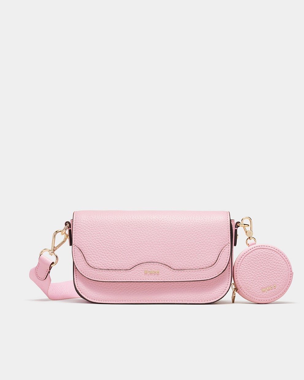 Sweet Pink Jett Concertina Crossbody Bag Crossbody Bags Mimco