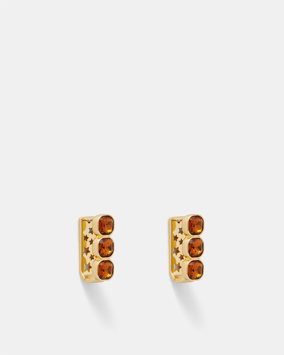 On The Rocks Huggie Hoop Earrings