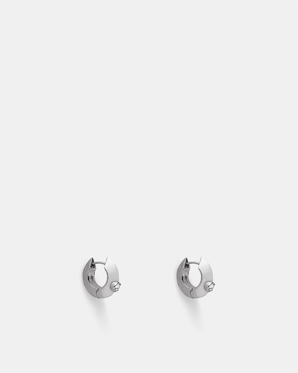 The Edge Huggie Hoop Earrings