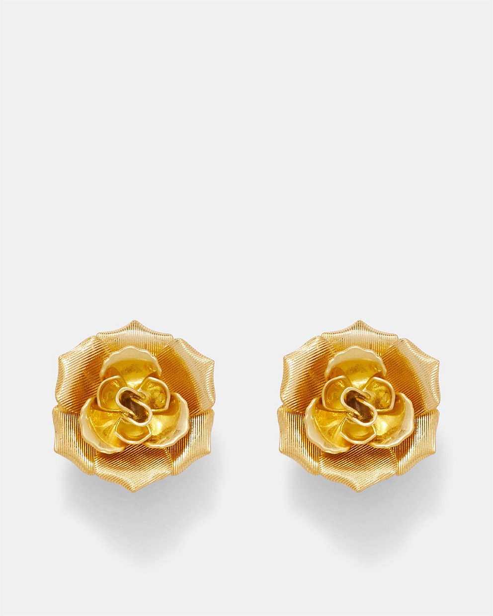 La Vie En Rose Oversized Clip On Earrings