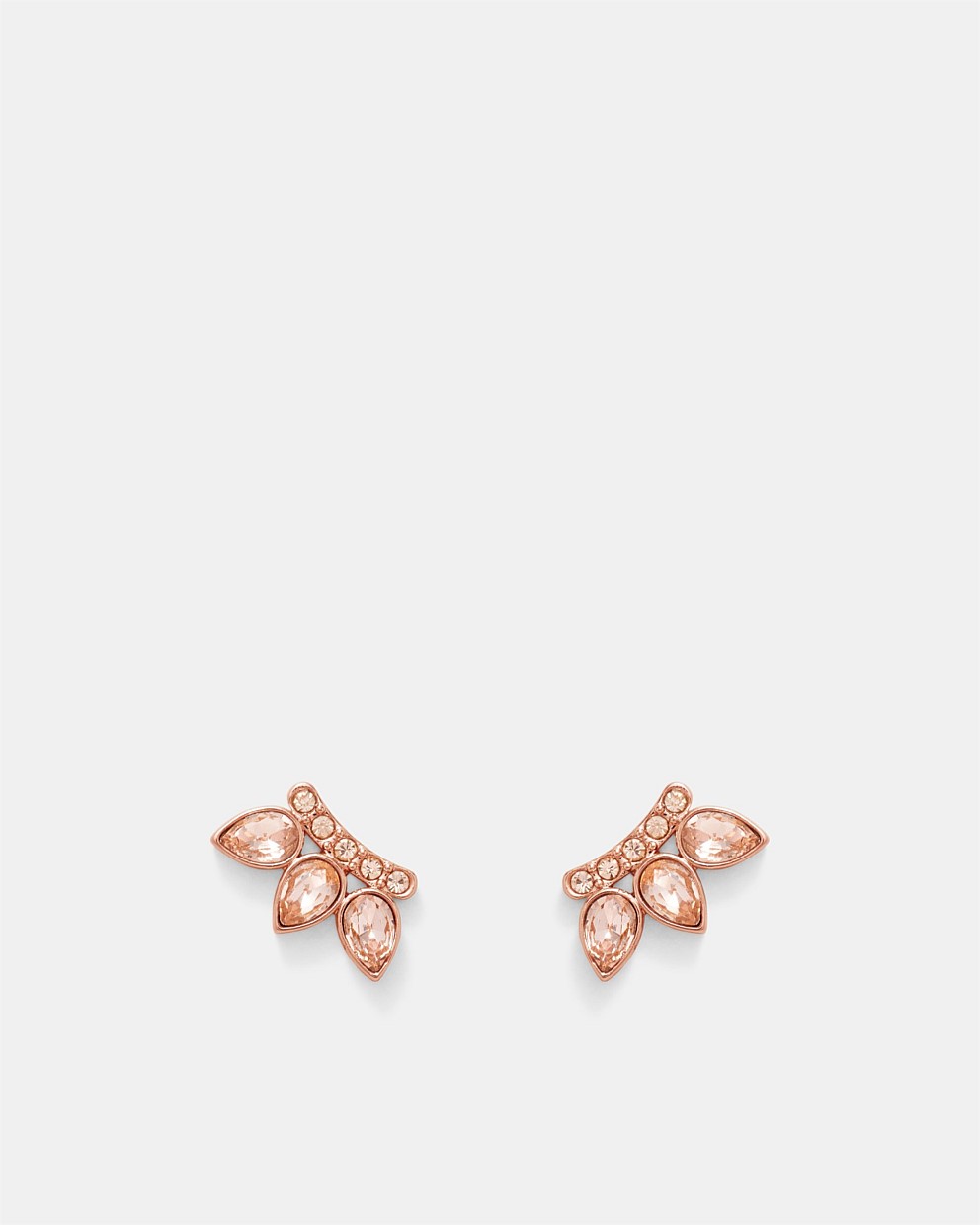 I Feel Love Mini Ear Climber Stud Earrings