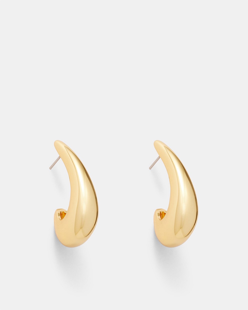 The Podium Hoop Earrings