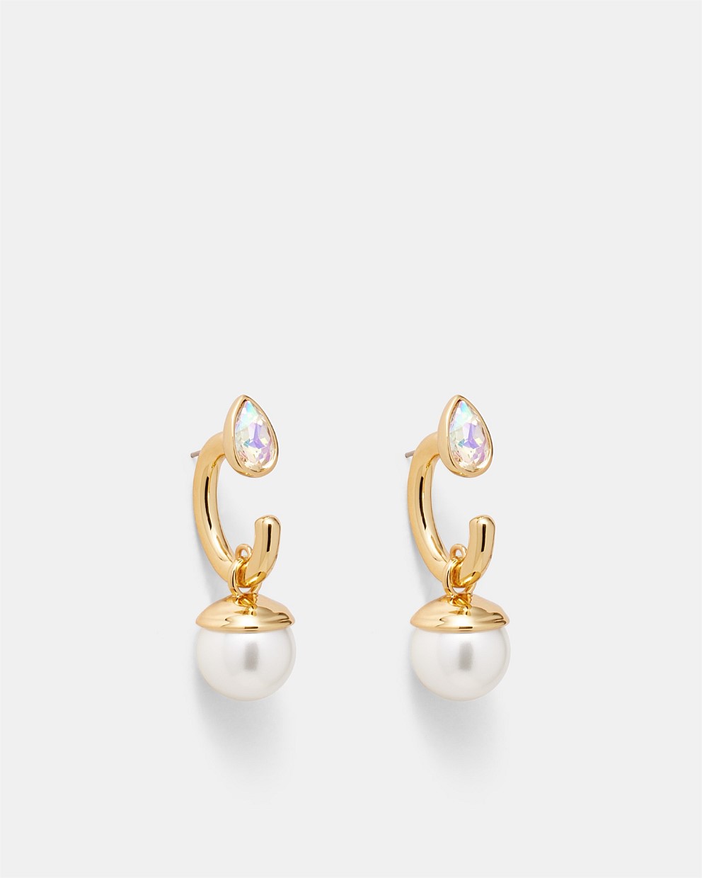 Pull Up To The Bumper Pearl Drop Earrings