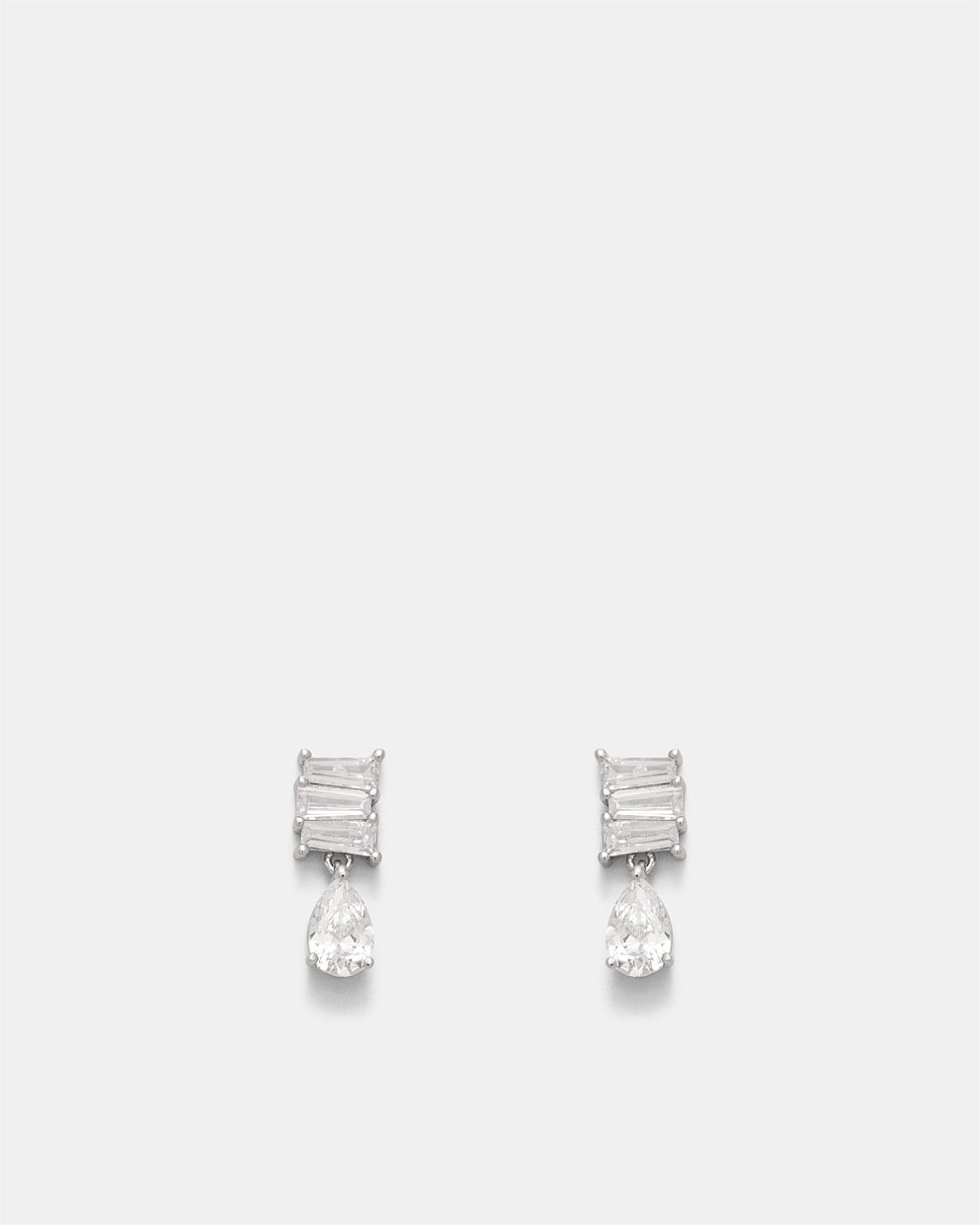 Enchantment Crystal Drop Stud Earrings