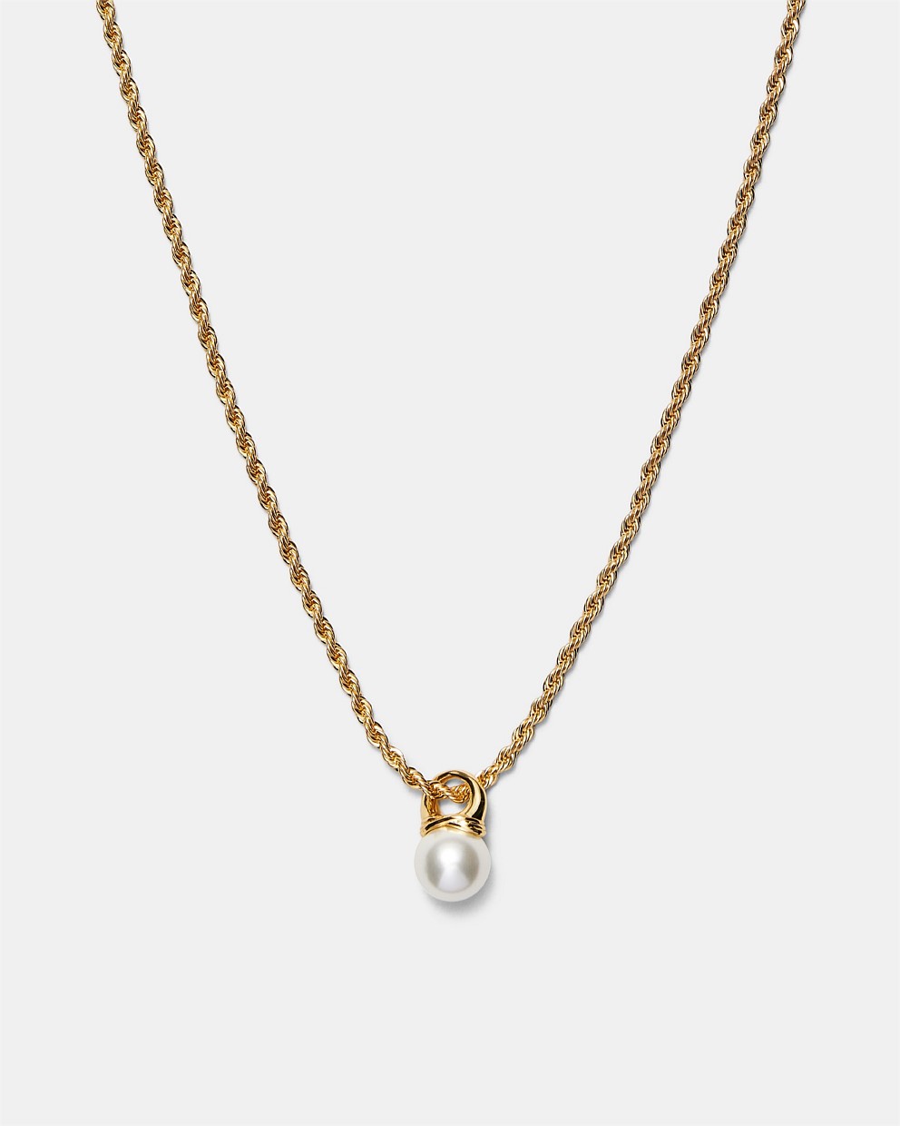 En Pointe Pearl Pendant Necklace