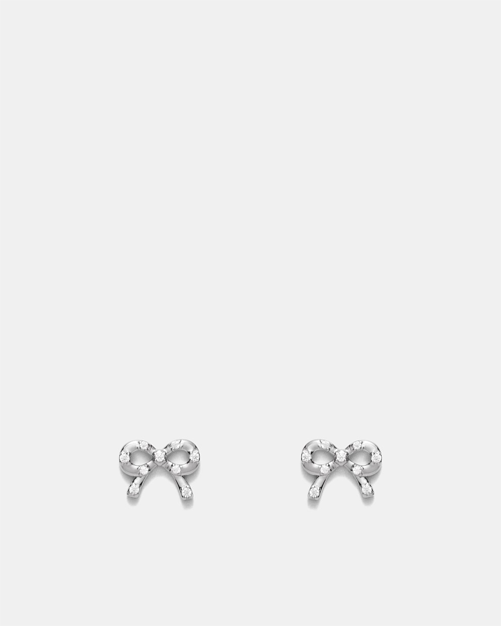 Baby Bow Stud Earrings