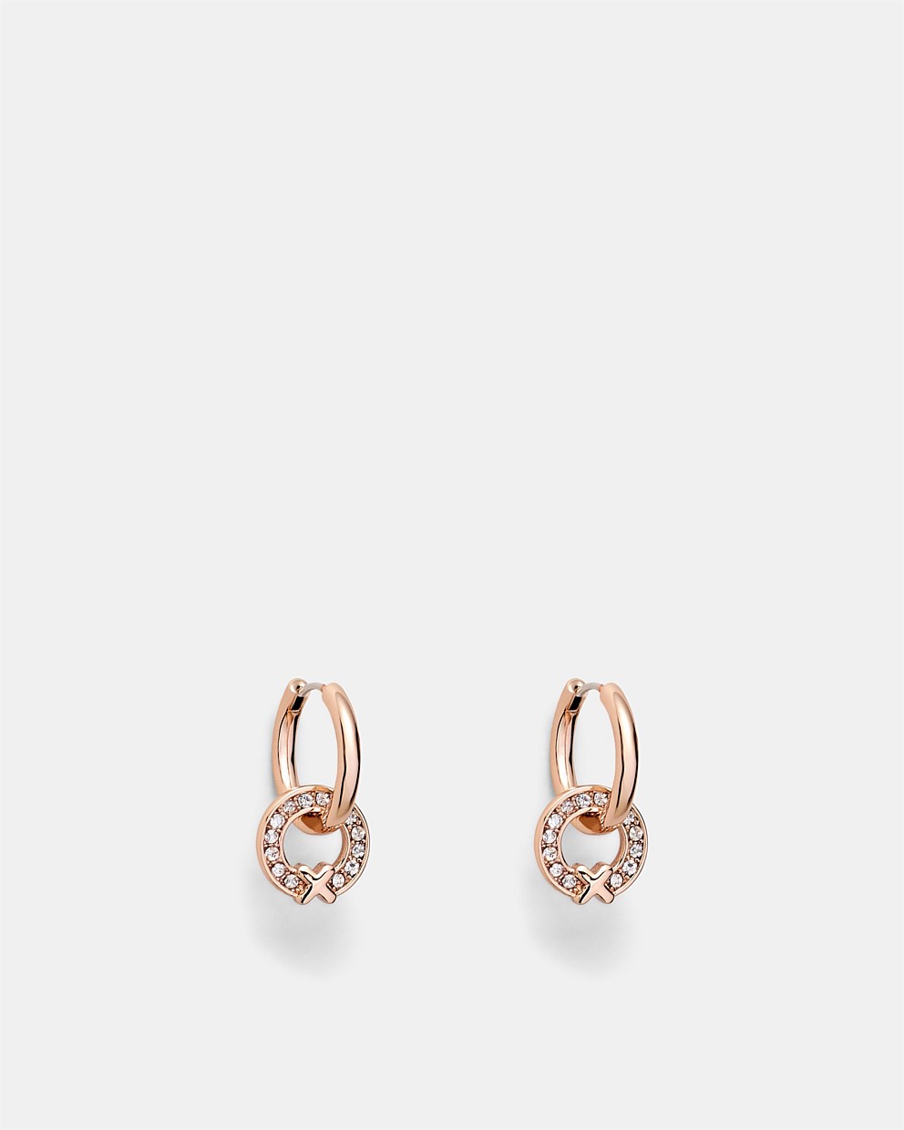 Encanto Charm Hoop Earrings
