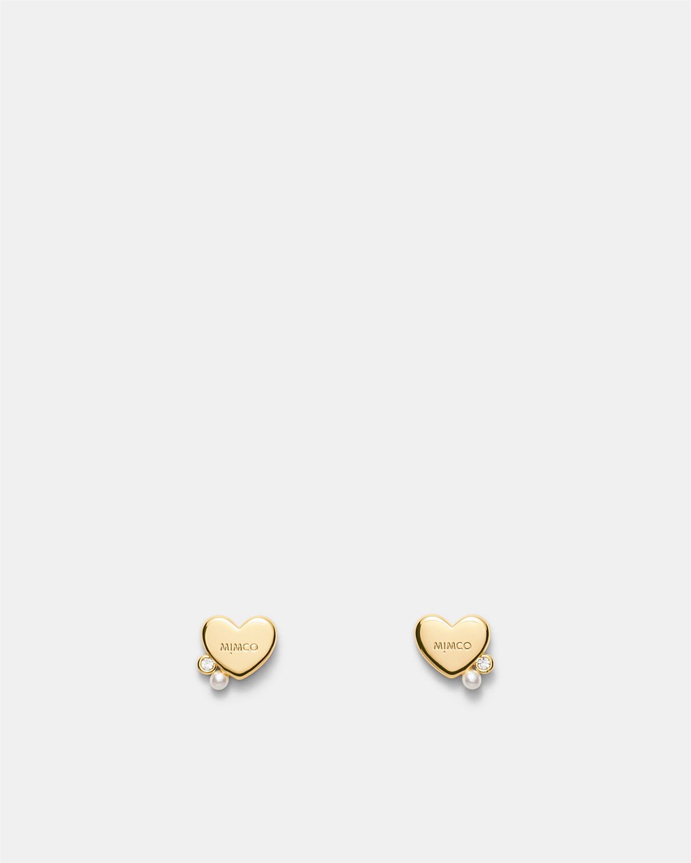 Mimco Heart Cluster Stud Earrings