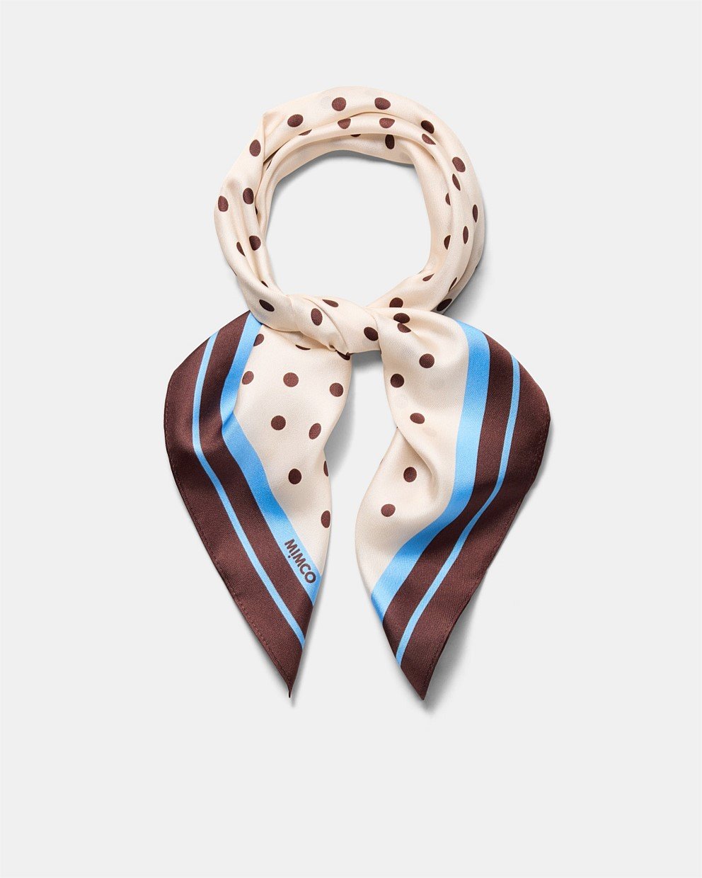 Polka Square Scarf