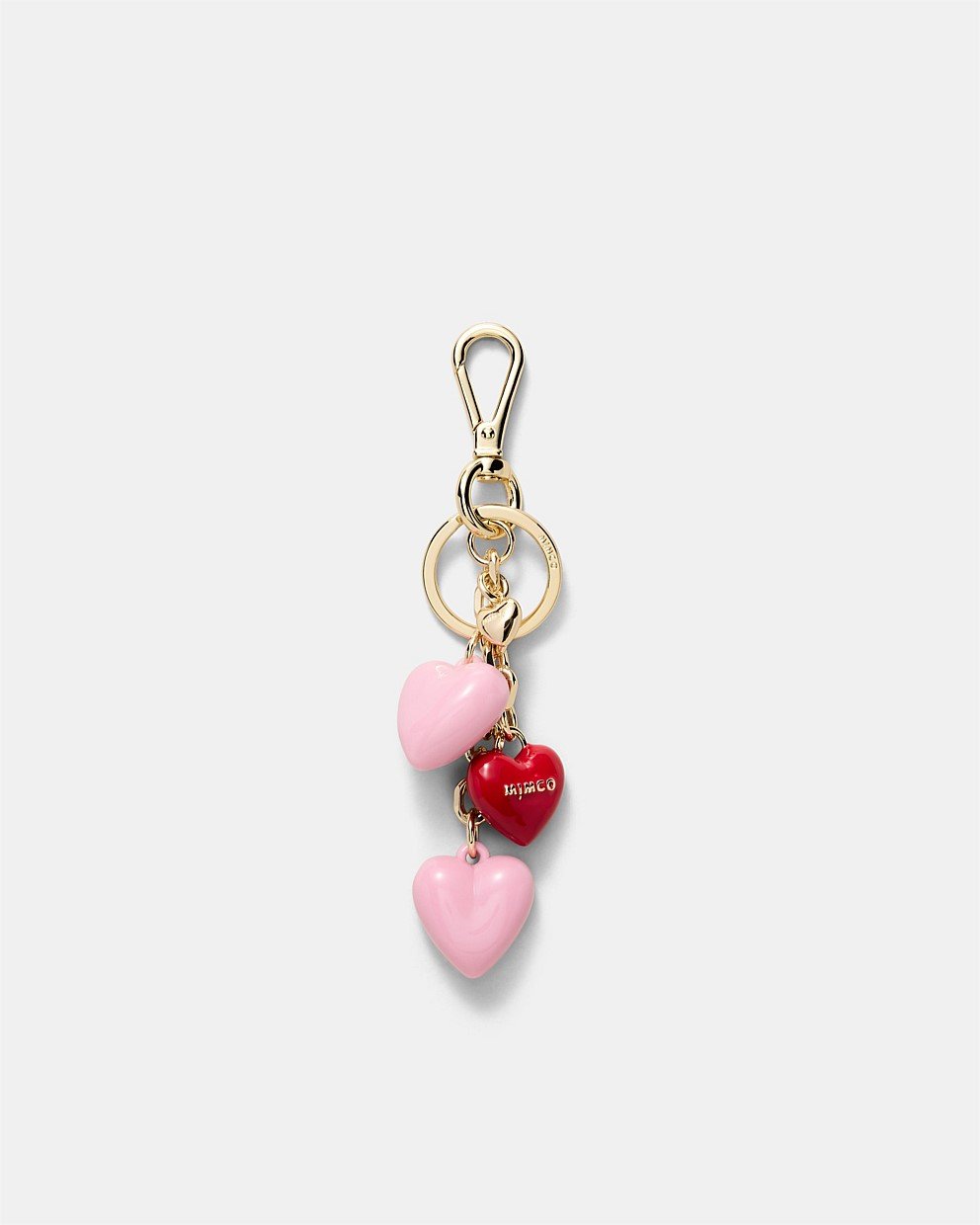 String Of Hearts Bag Charm