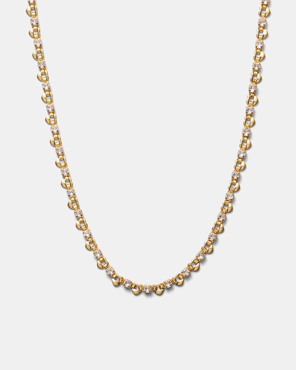 Hearted Chain Necklace