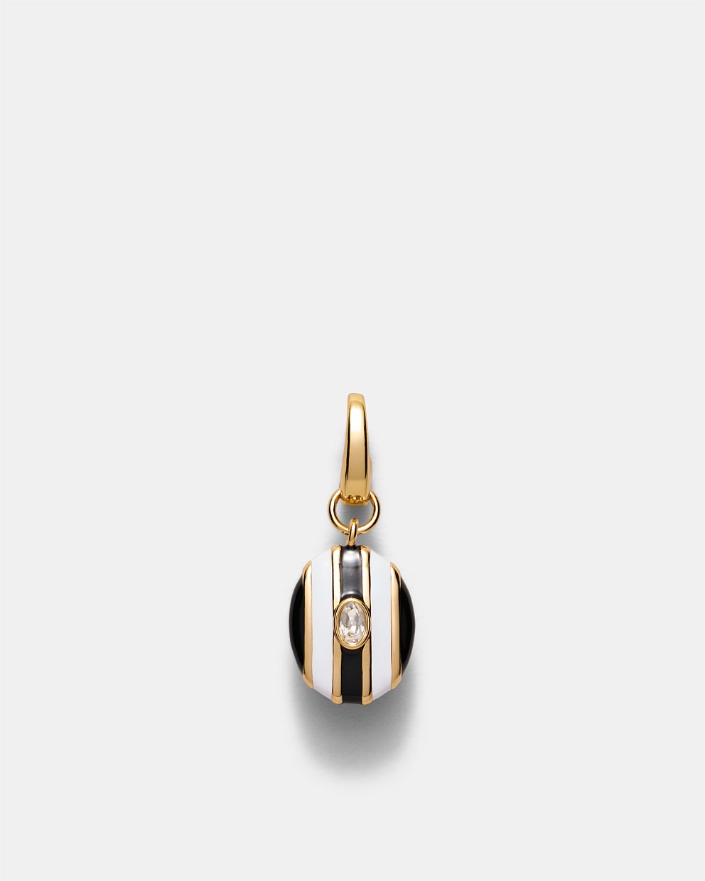 Stripe Coin Charm