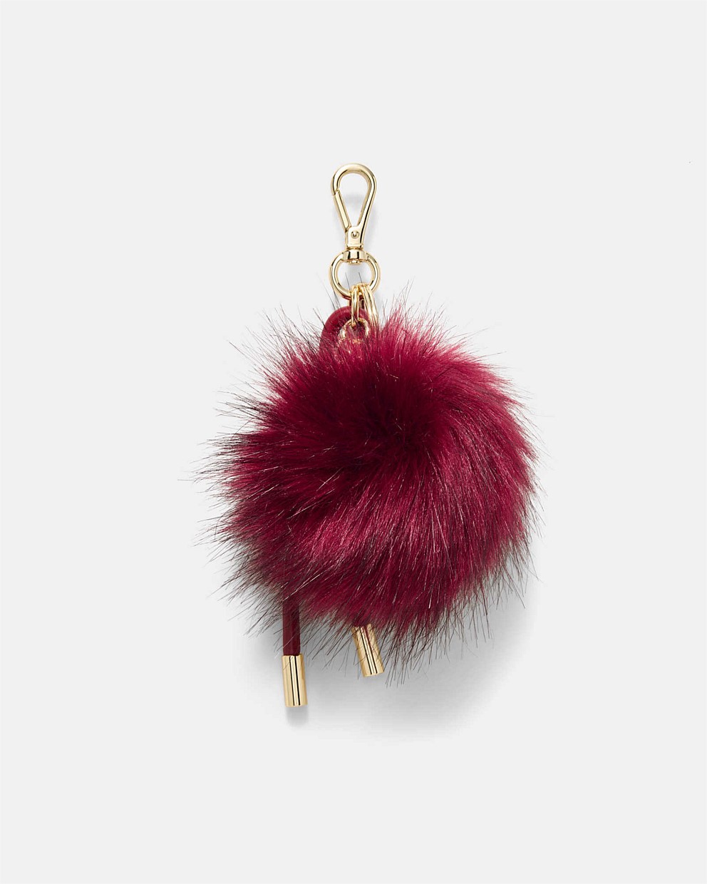 Fluffy Knot Bag Charm