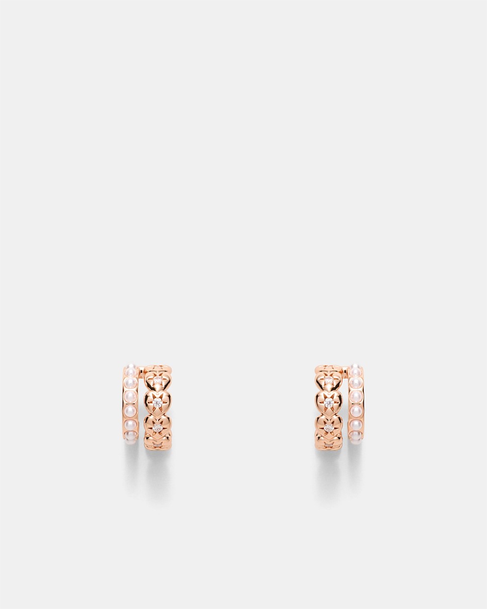 Westlyn Heart Duo Hoop Earrings