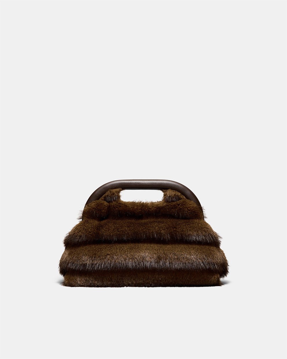 Faux Fur Frame Bag