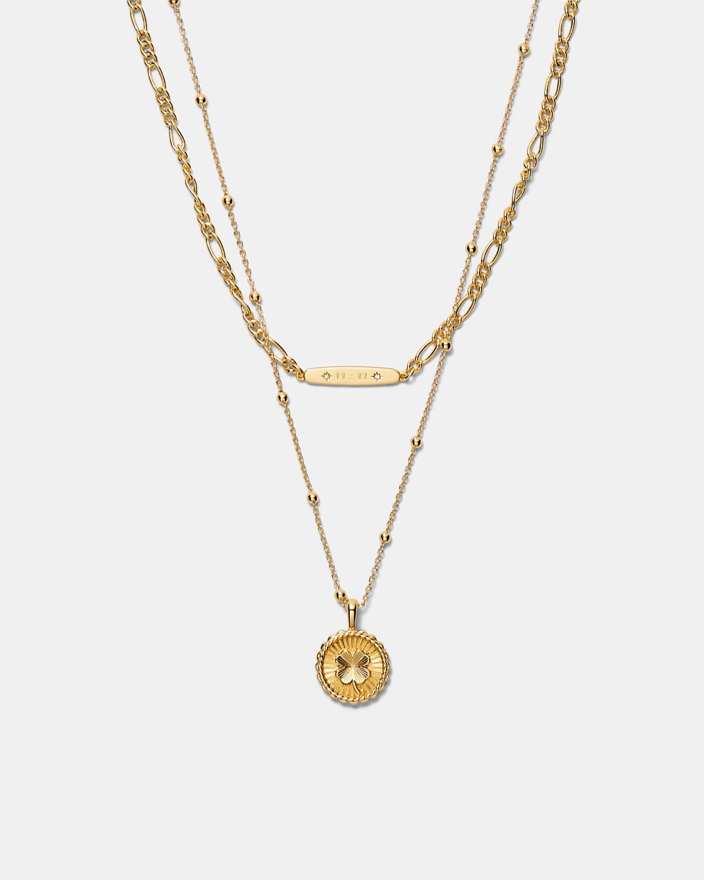 Lucky Coin Duo Necklace