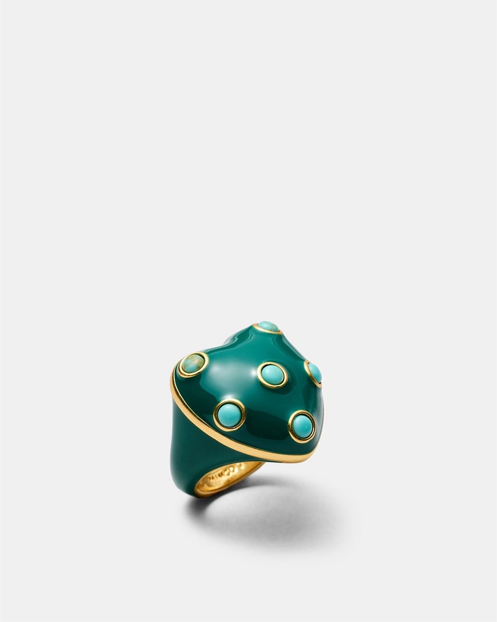Polka Heart Ring
