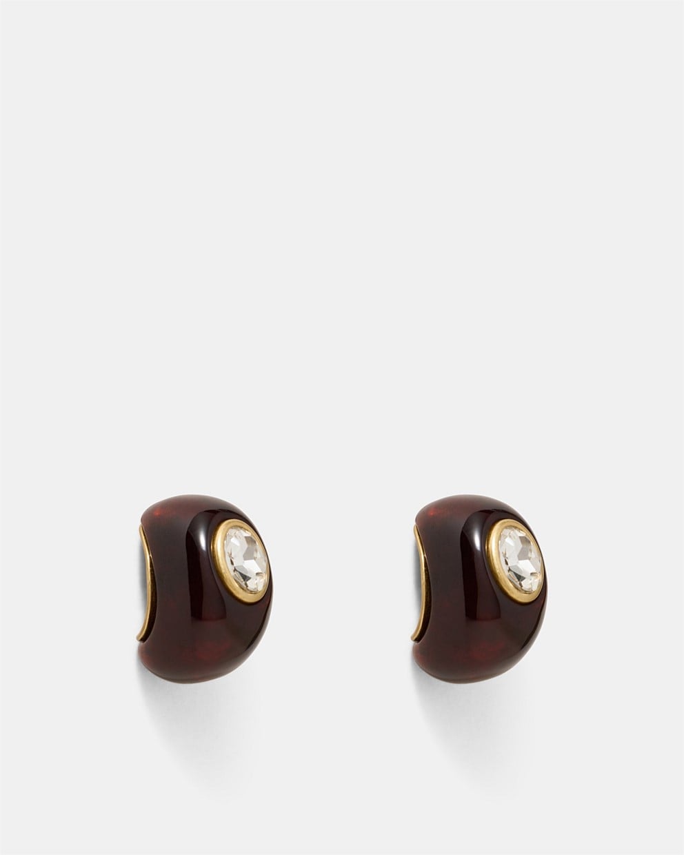 Destined Resin Hoop Earrings