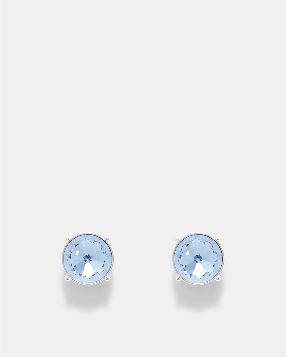 Glowy Crystal Stud Earrings