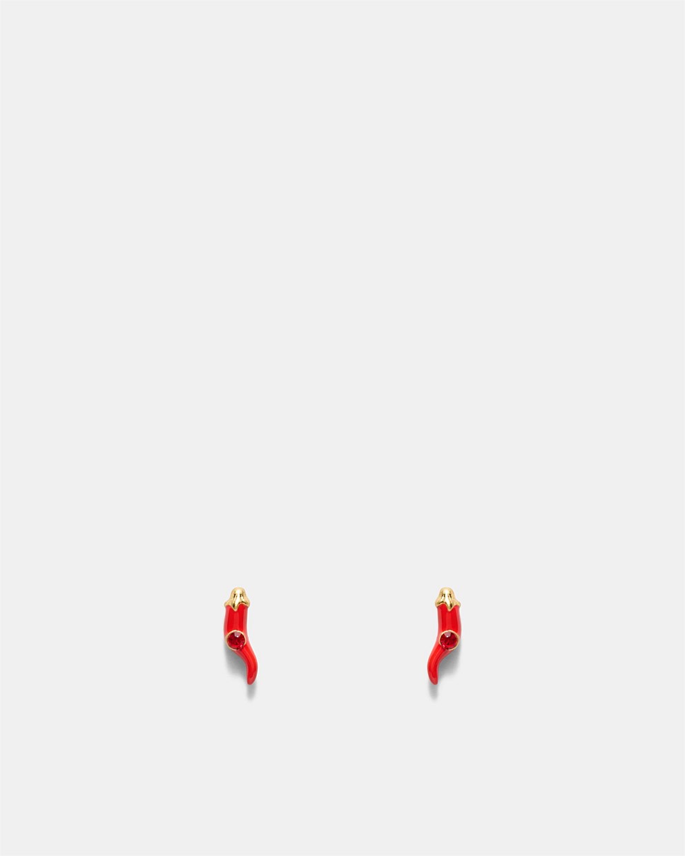 Cornicello Stud Earrings