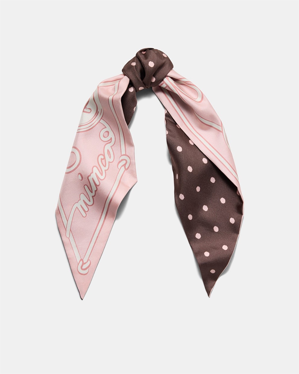 Mim Button Thin Scarf