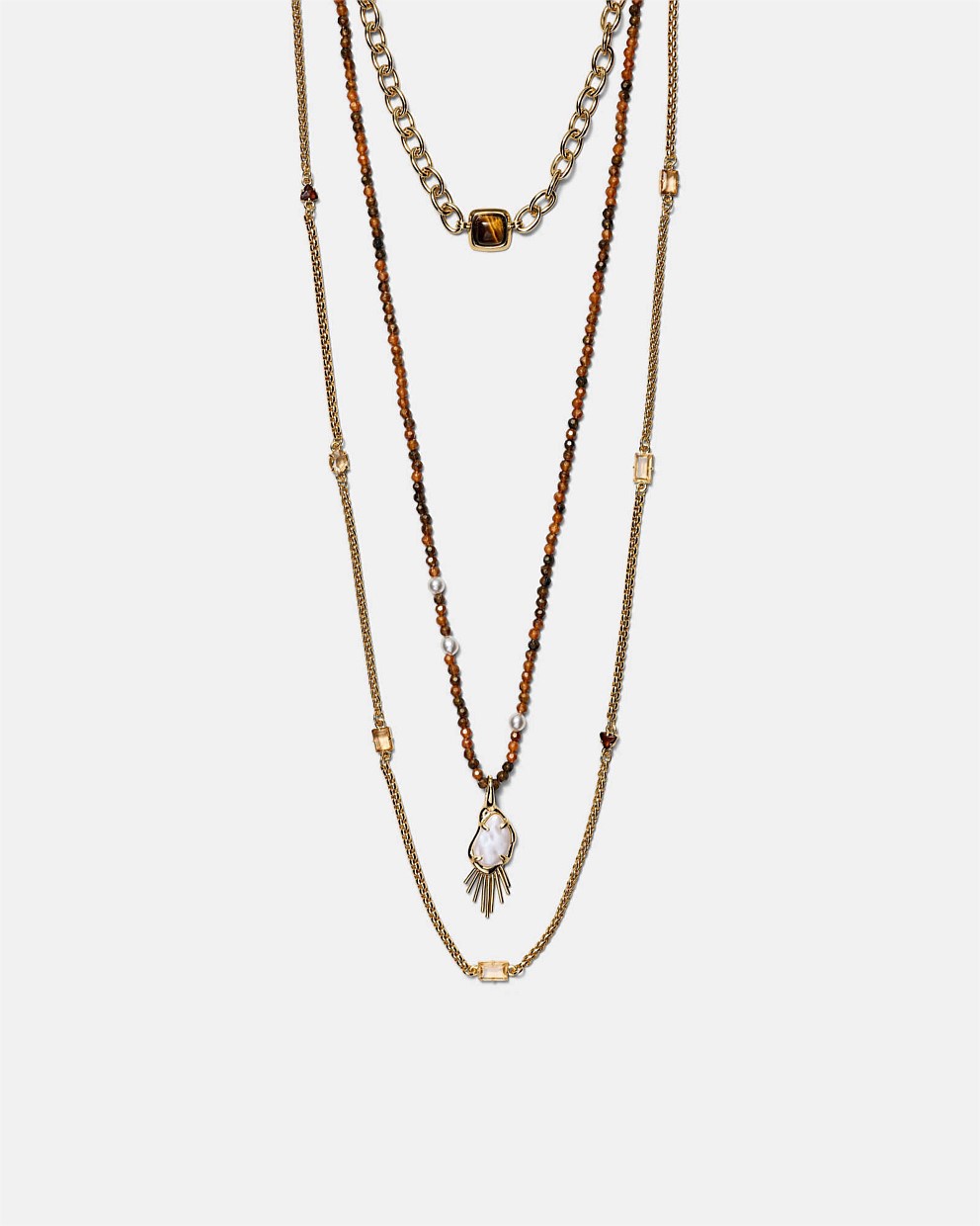 Sunray Trio Necklace