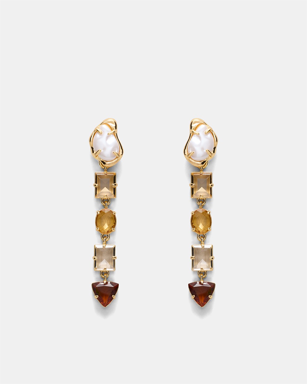 Ornithea Long Drop Earrings
