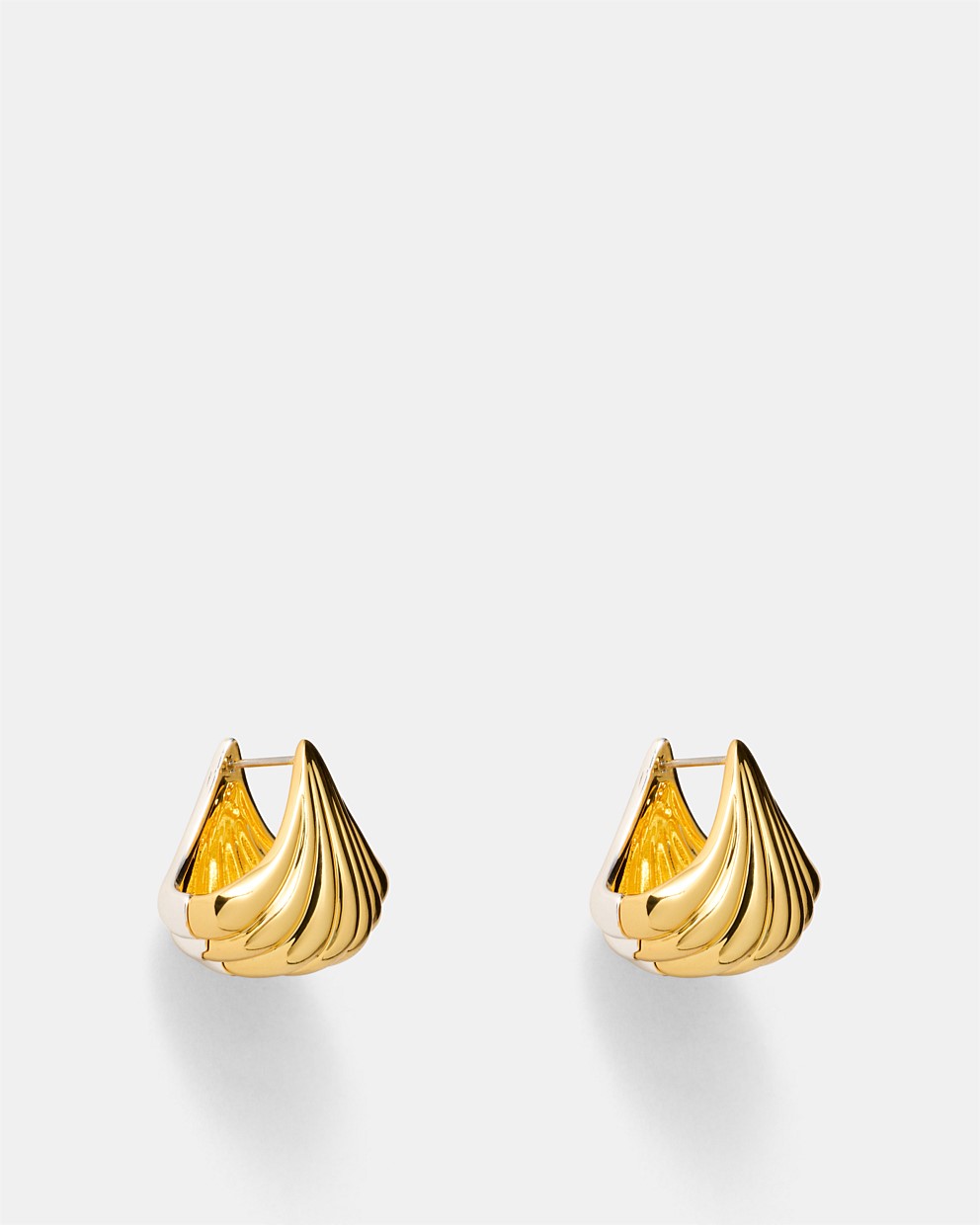 Gemini Reversible Huggie Earrings