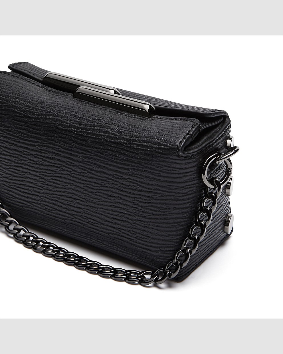 Black EBB AND FLOW CLUTCH Bags Mimco