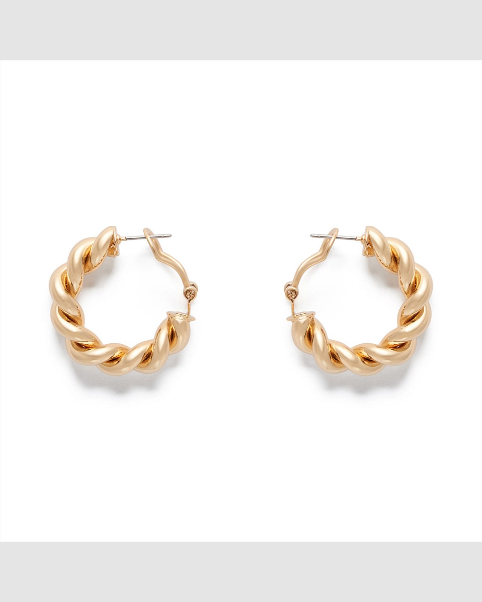 VENICE CHARM HOOP EARRINGS