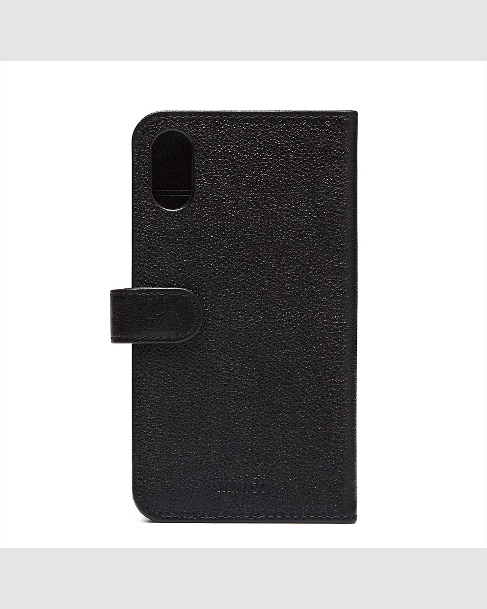 Black Gunmetal WAVER FLIP CASE FOR IPHONE XR Phone Cases Mimco