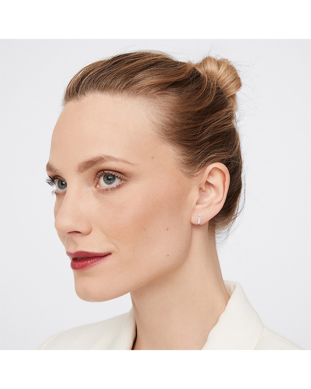 Silver Modify Stud I Stud Earrings Mimco silver-modify-stud-i-stud-earrings-mimco