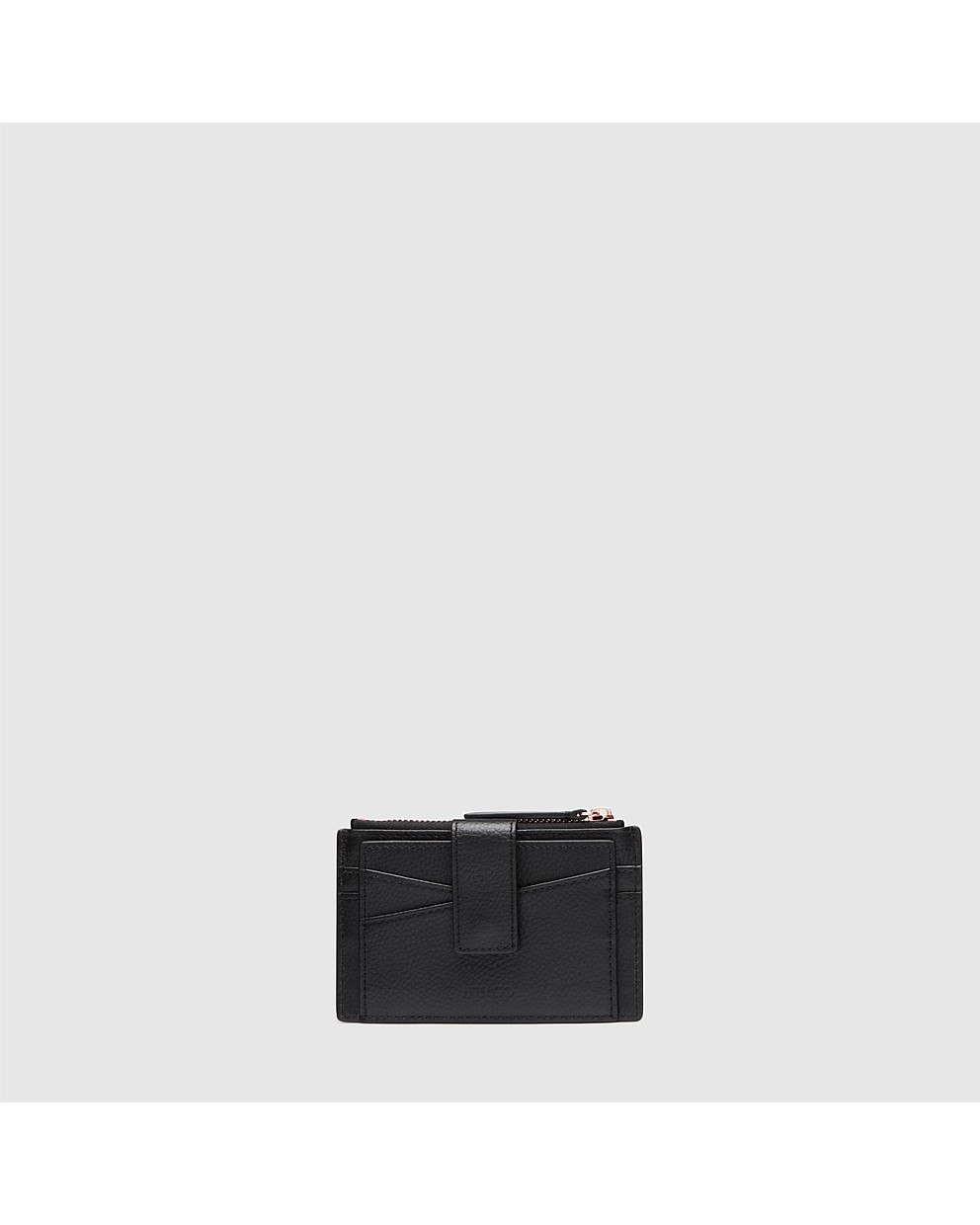 LEATHER DUO CARD WALLET