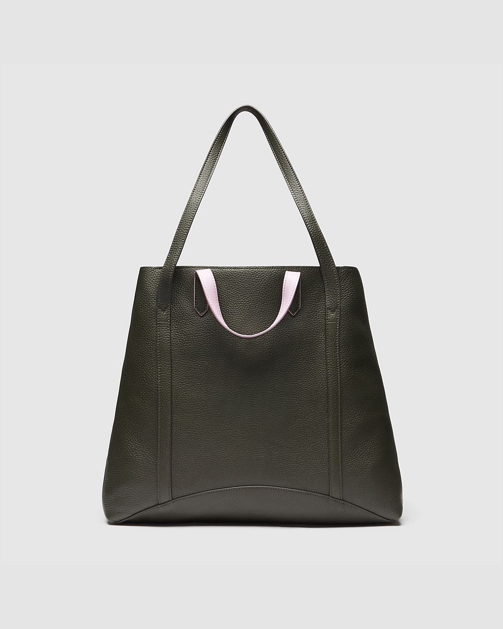 LEATHER SOLIS TOTE BAG