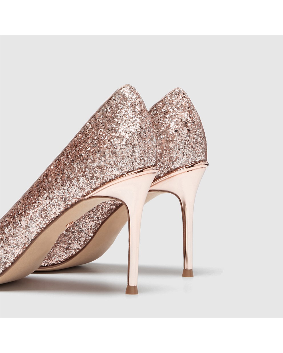 carve glitter pump heels