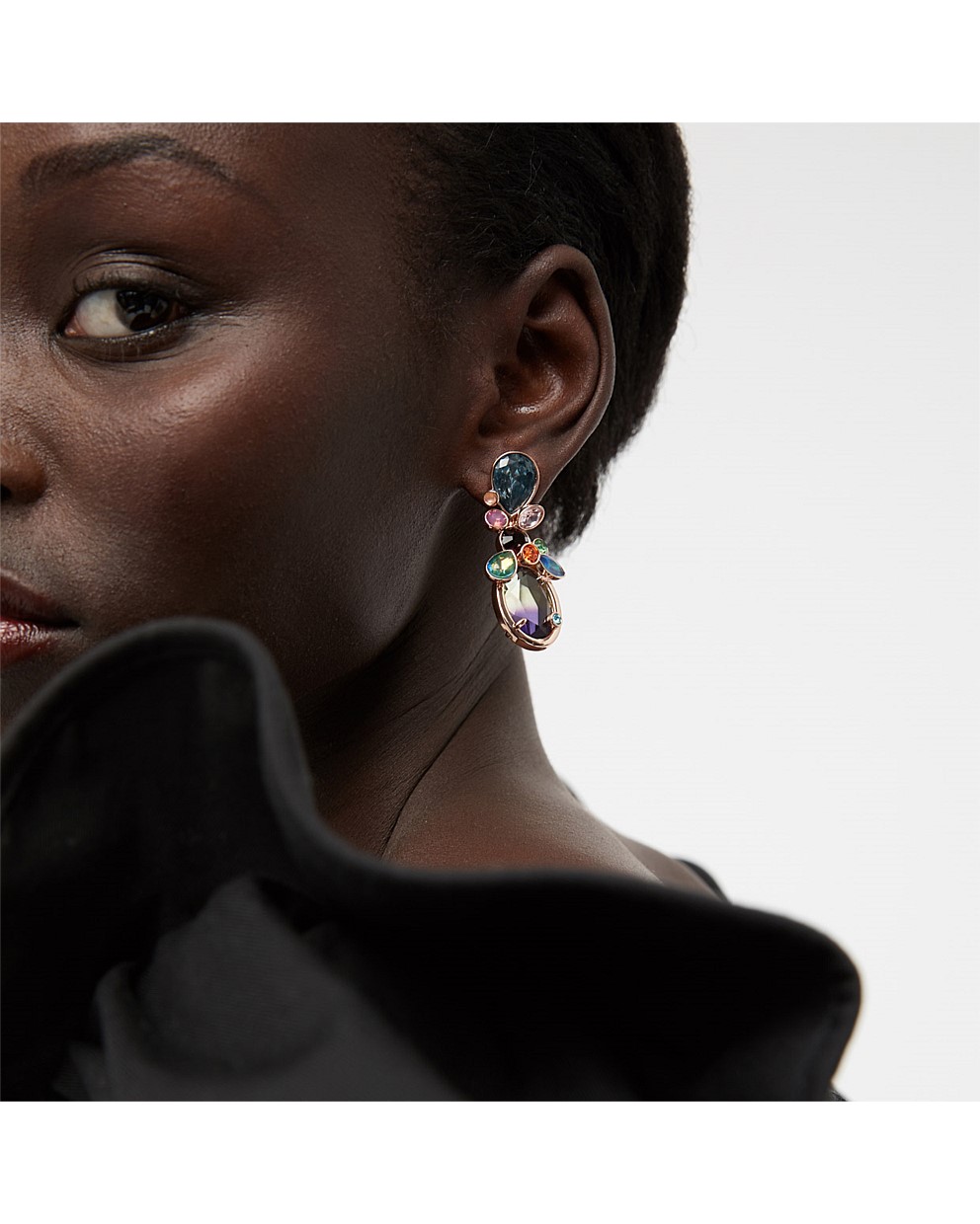 eclipse drop earrings